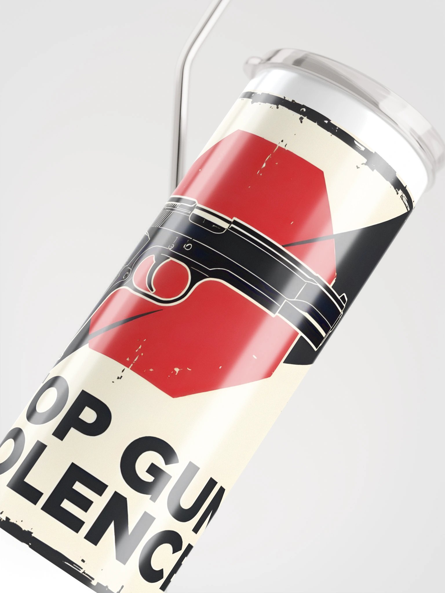 Eco-Friendly Stainless Steel Tumbler with Reusable Straw product image (4)