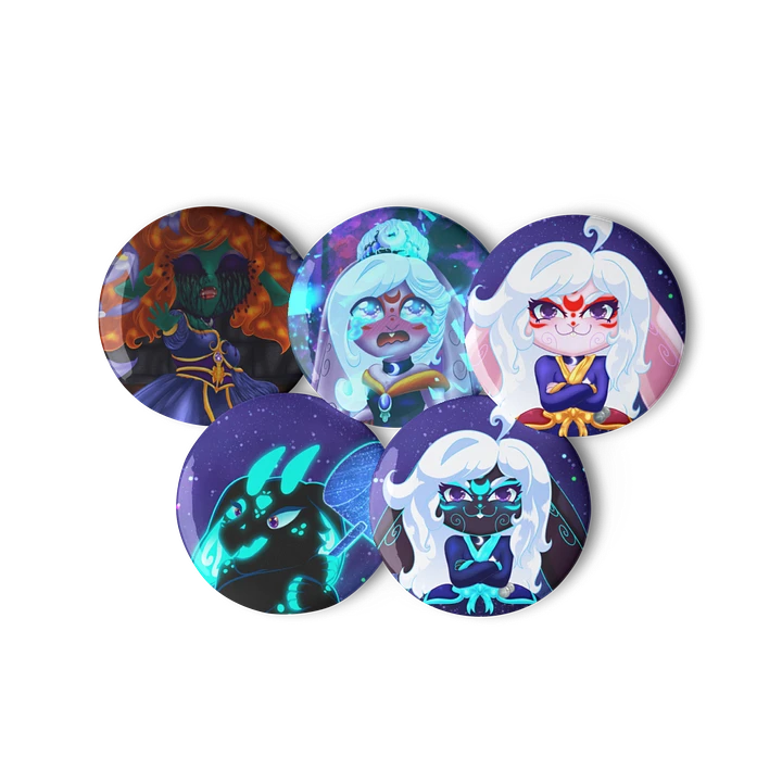 Lunabun and Friends Pin Set product image (1)