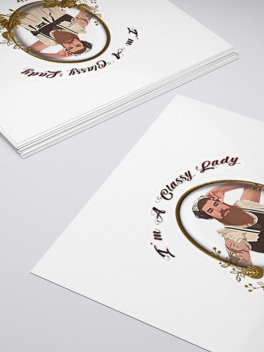 Frauday - Lady Sir Stickers product image (10)