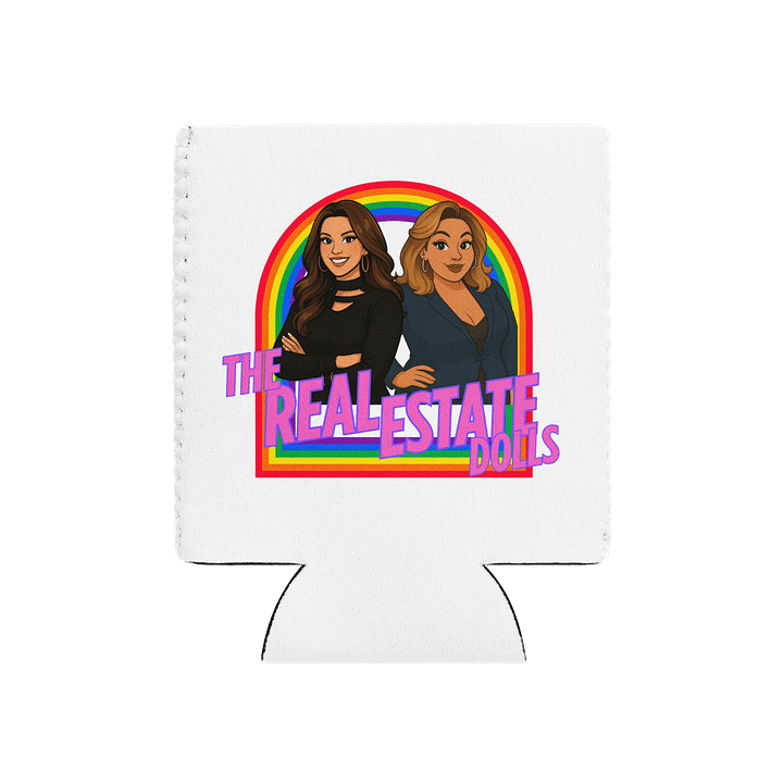 The Real Estate Dolls Official PRIDE 2025 Koozie - Regular product image (1)