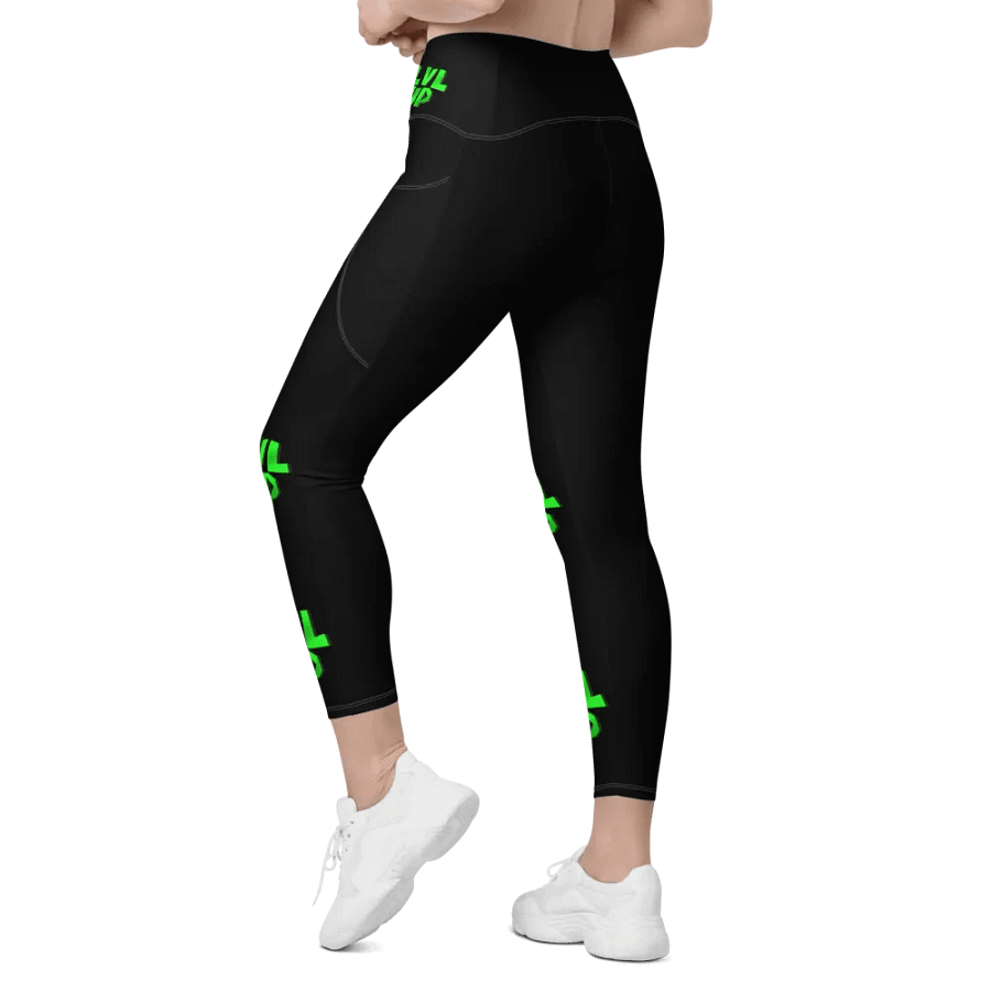 LVL UP Black Yoga Pants product image (9)