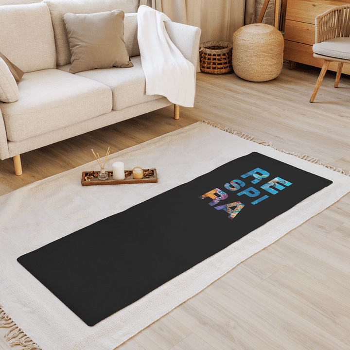 RE SPI RA.. BREATHE ! Under the Sea Turtle Yoga Mat product image (1)