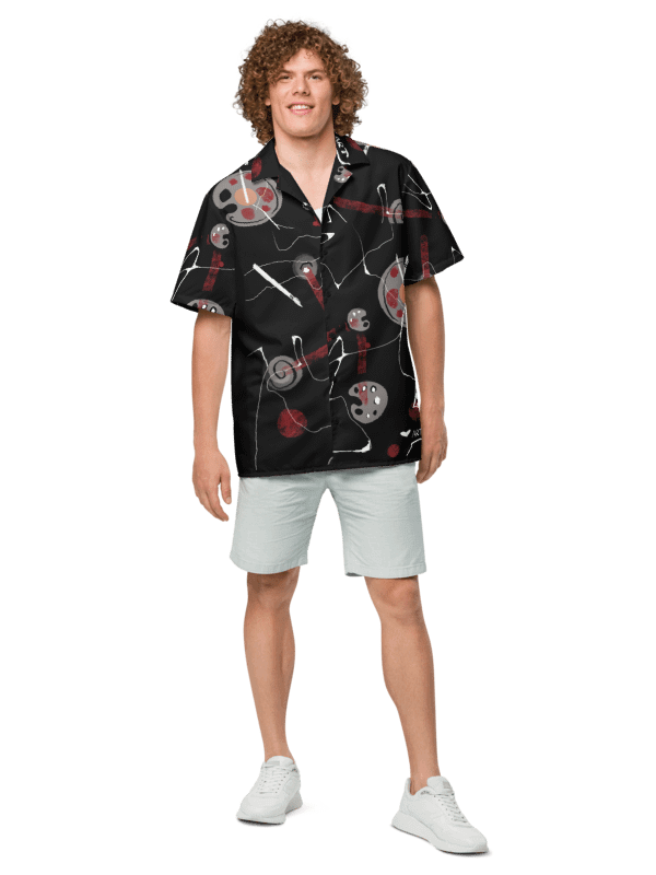 ScribbleWear 'Follow Your Art' Unisex Hawaiian Style Shirt product image (6)