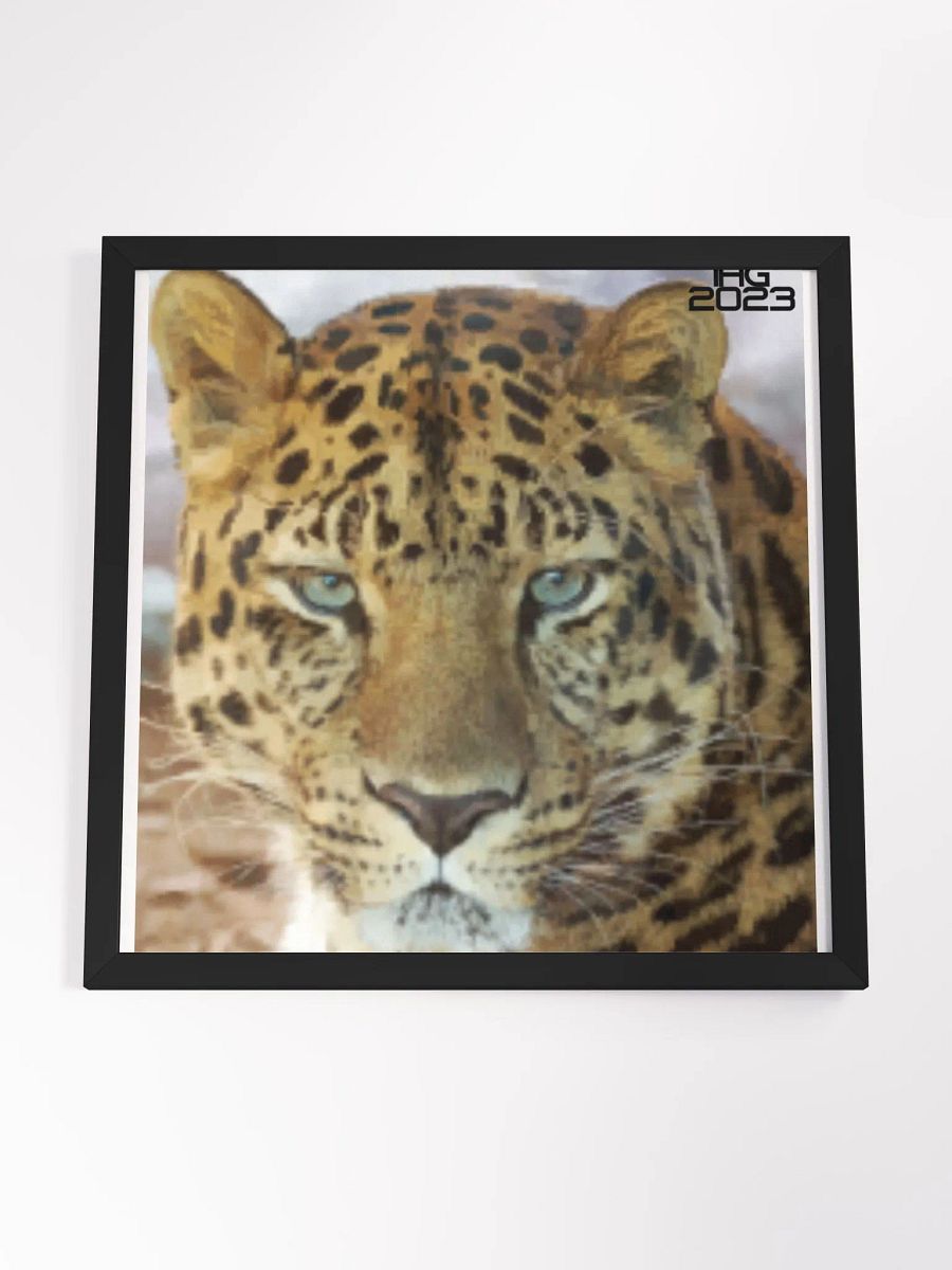 Leopard Digital Drawing Framed Print product image (4)