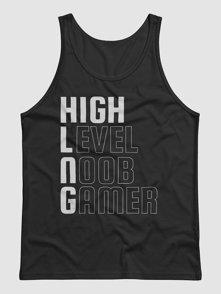 High Level Noob Gamer Jersey Tank product image (1)