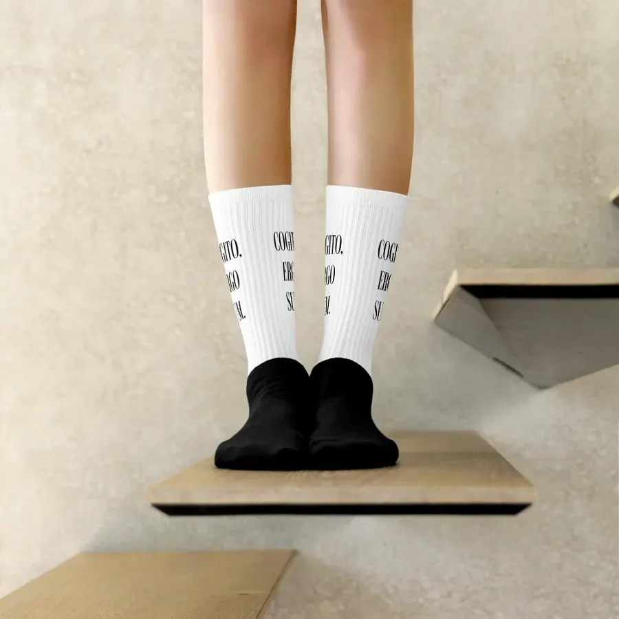 Cogito, Ergo Sum Socks product image (9)