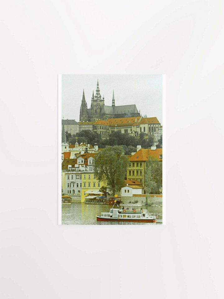 Prague - Prague Castle & Vltava River - print/poster product image (2)