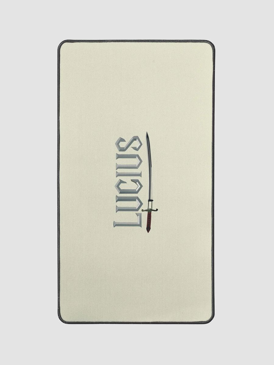Lucius Desk Mat 12" x 22" product image (1)
