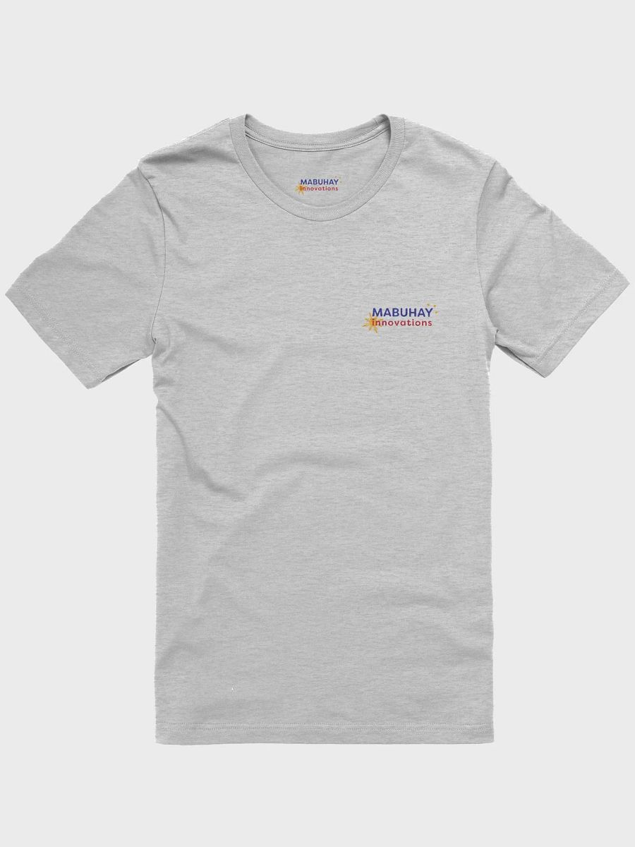 Mabuhay Innovations Supporter Tee, Logo Left Breast, Large Logo back, Philippine Flag Sun product image (7)