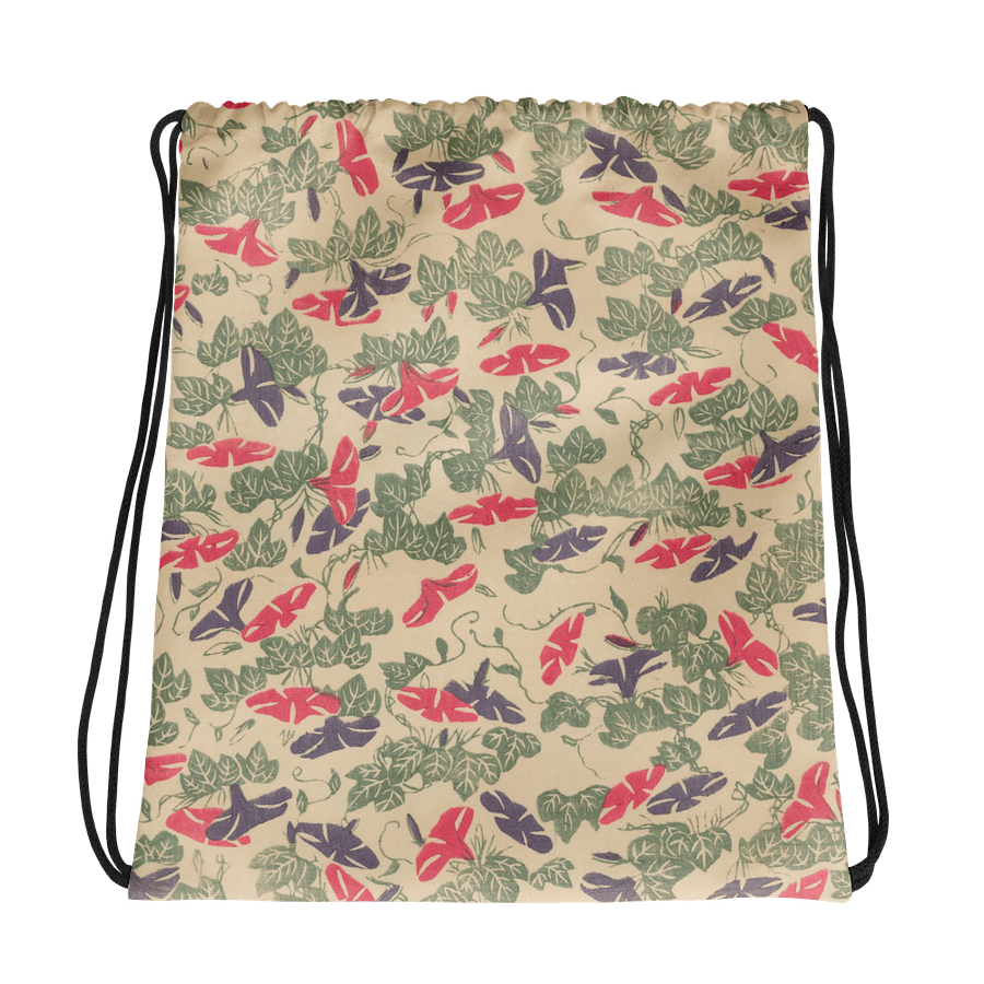 Botanical Bliss Drawstring Backpack product image (1)