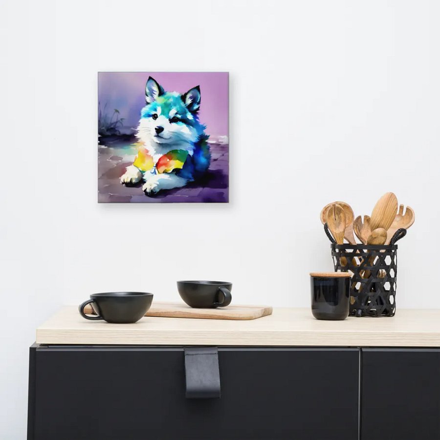 Cute Dog Digital Painting - v2 product image (4)