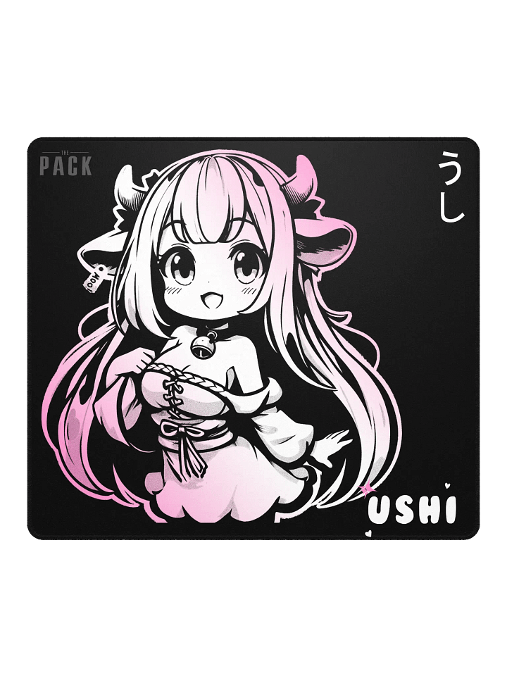 Adorably Macabre Couple Mousepad/Deskpad - Ushi product image (2)