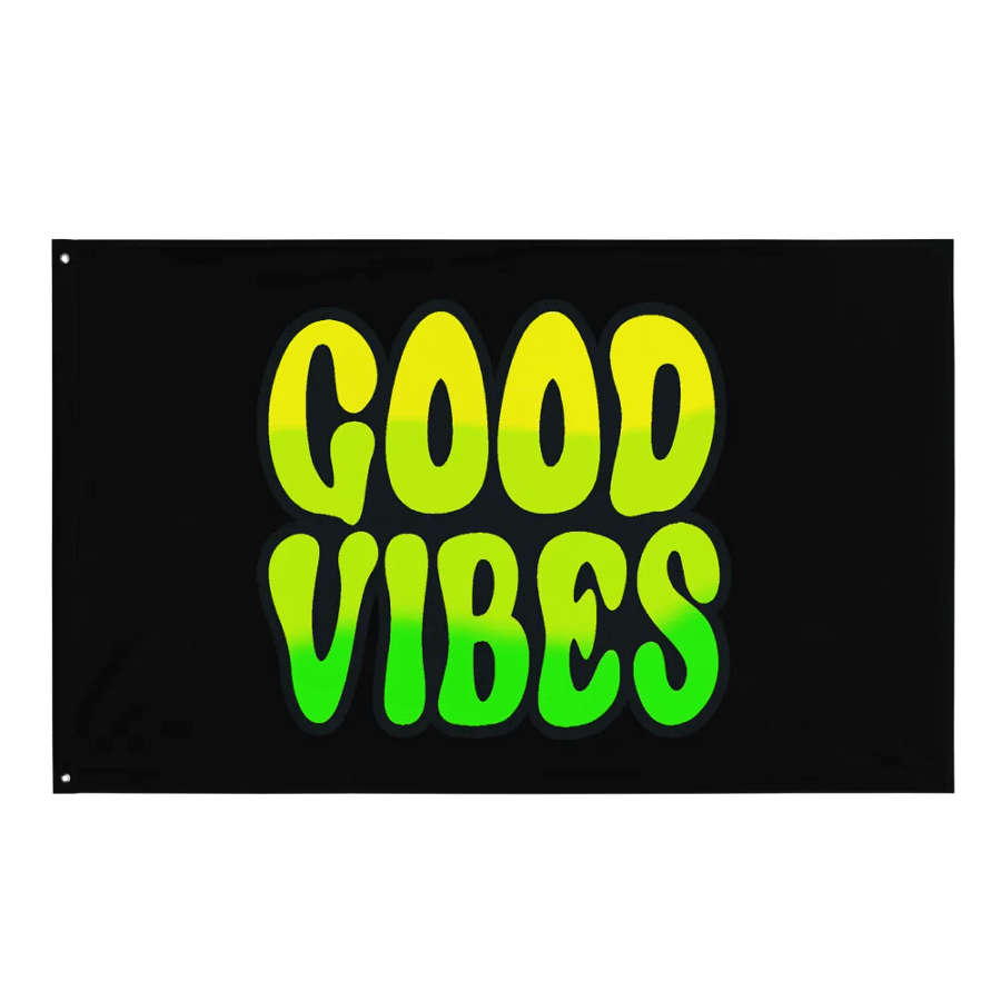 Good Vibes Flag product image (1)