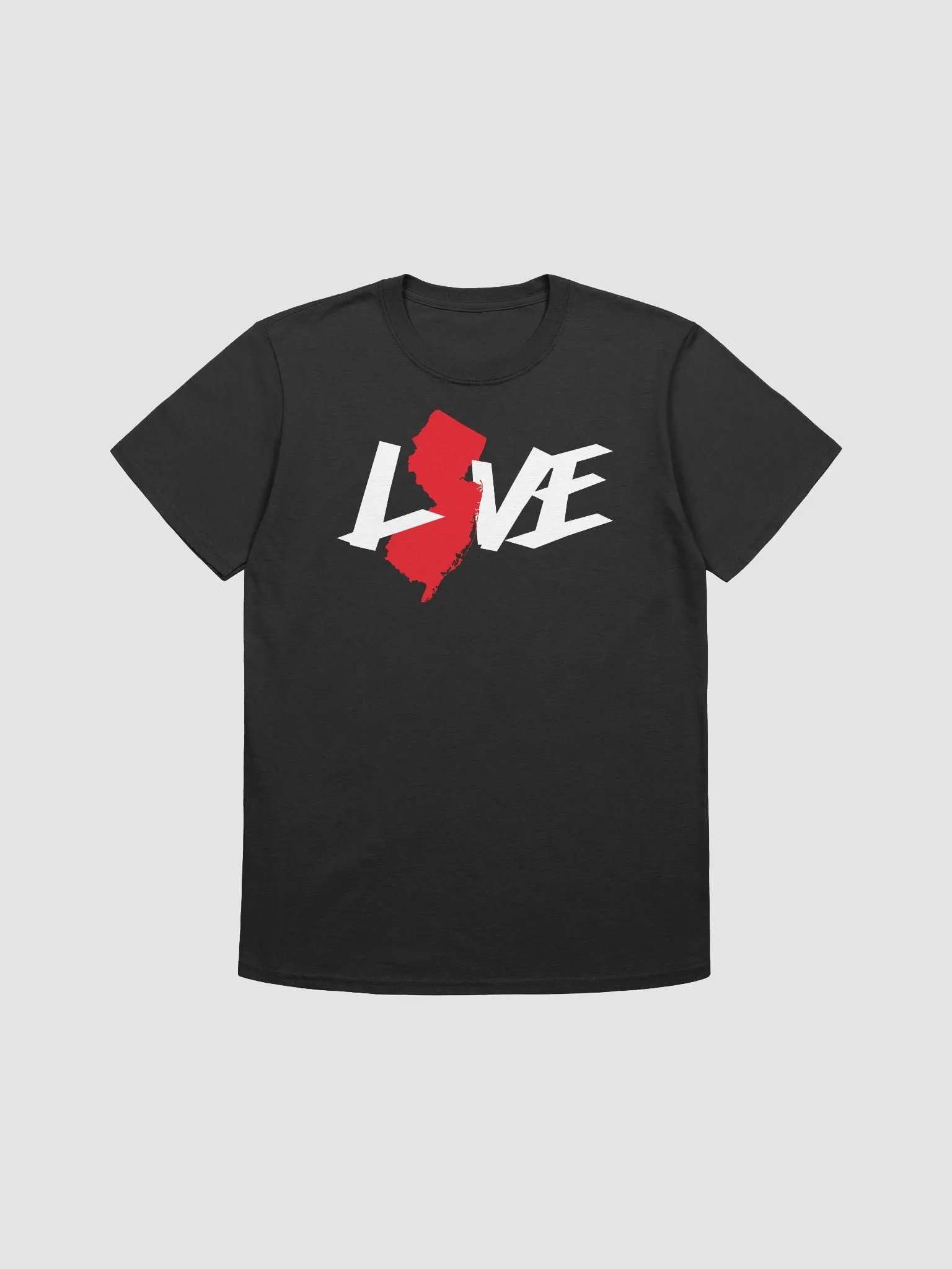 LOVE Jersey Unisex Softstyle Tee (Dark) product image (1)