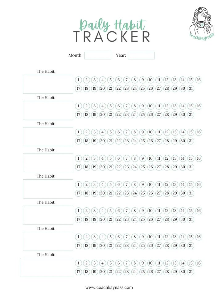 Habit Tracker Set product image (2)