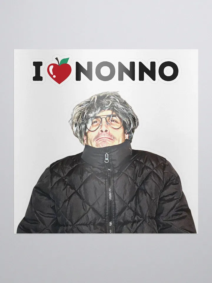 I Heart Nonno Sticker product image (1)