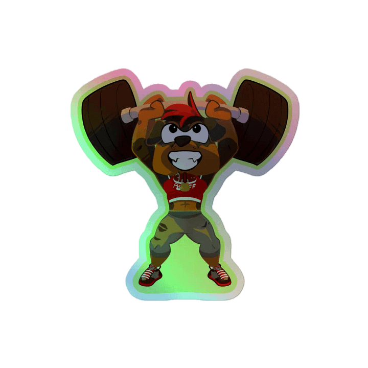 Ruby Workout Sticker Holo product image (2)