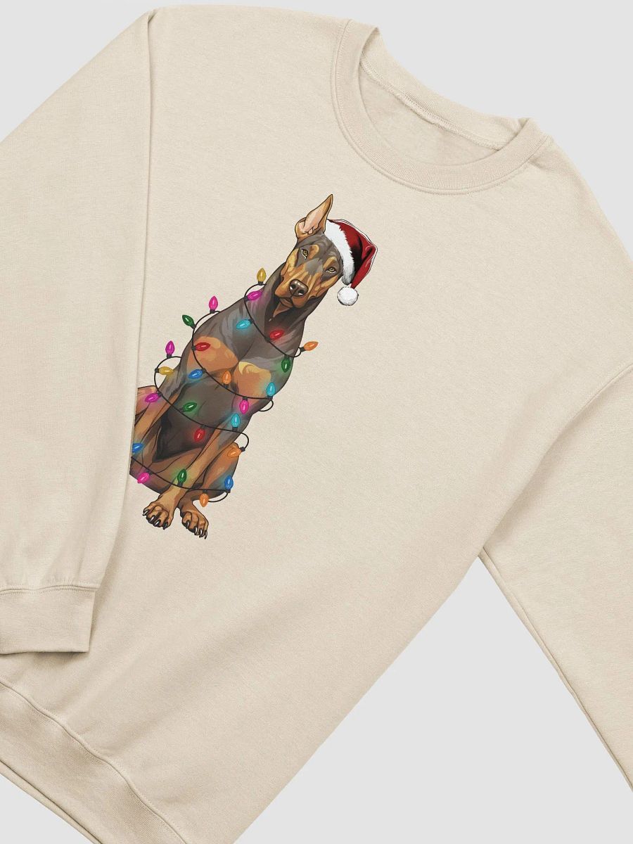Funny Doberman(Red) Christmas Sweatshirt for Doberman Paw-rents product image (19)