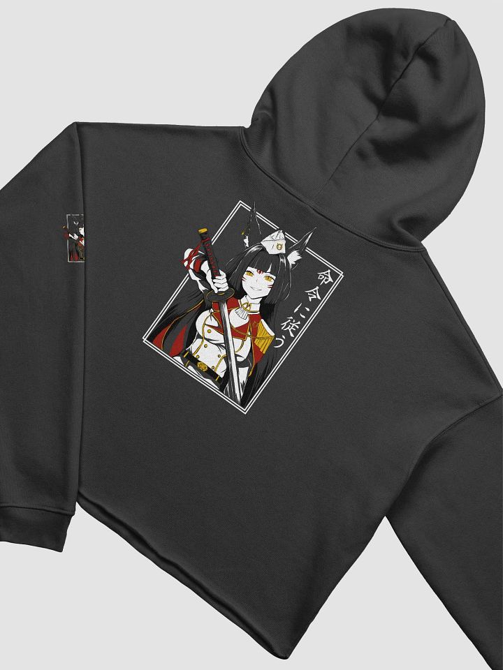 Fox Commander Crop Hoodie Back-/Sideprint product image (1)