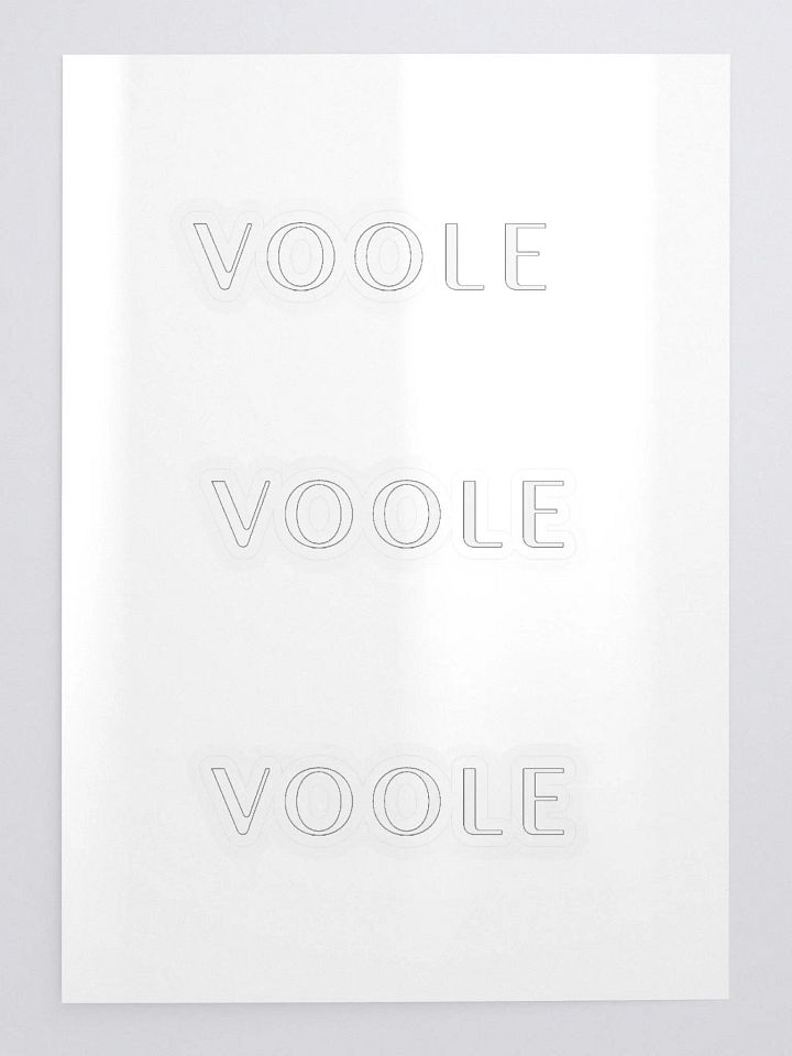 Voole Stickers product image (1)