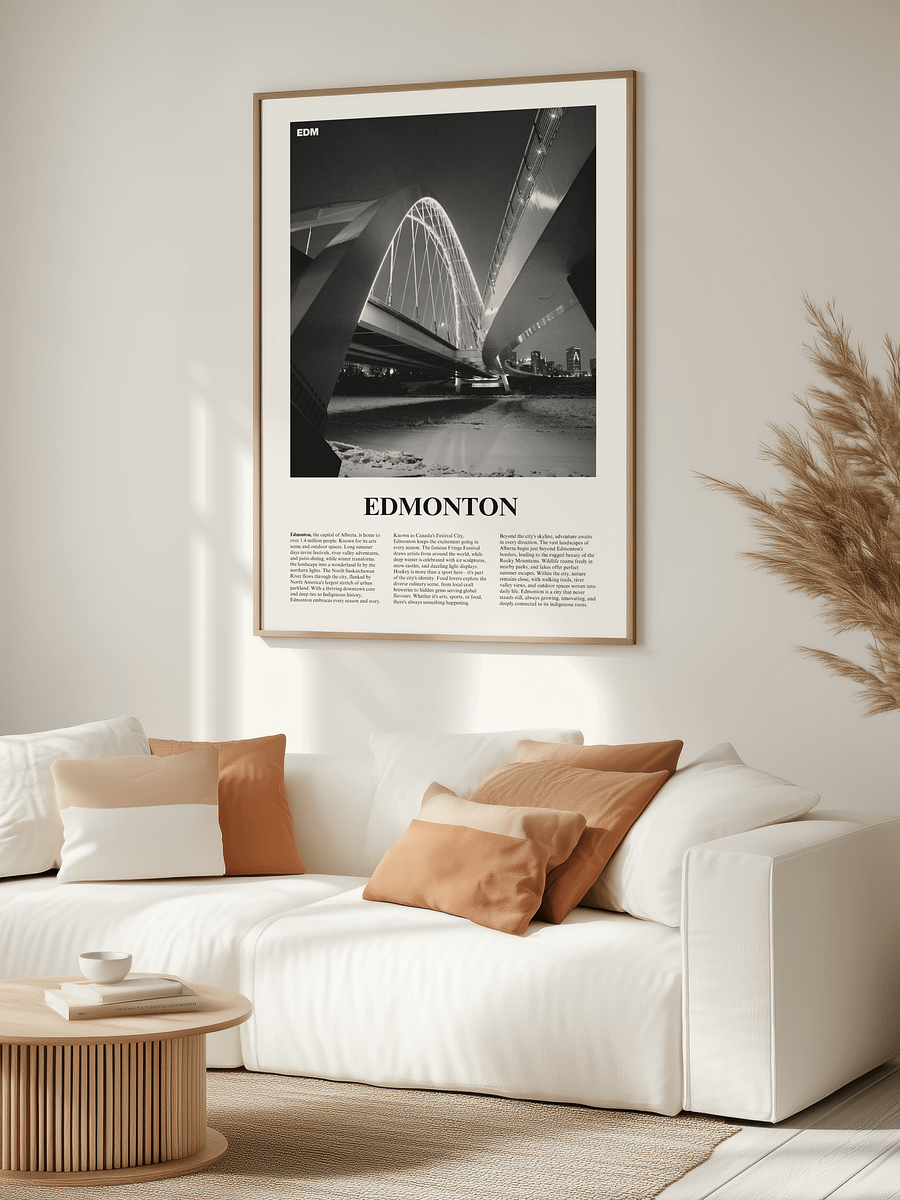 Edmonton 01 Newspaper Poster product image (13)