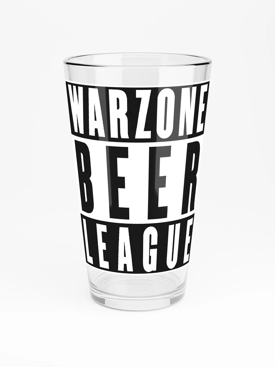 Warzone Beer League (Straight Outta) - Pint Glass product image (3)
