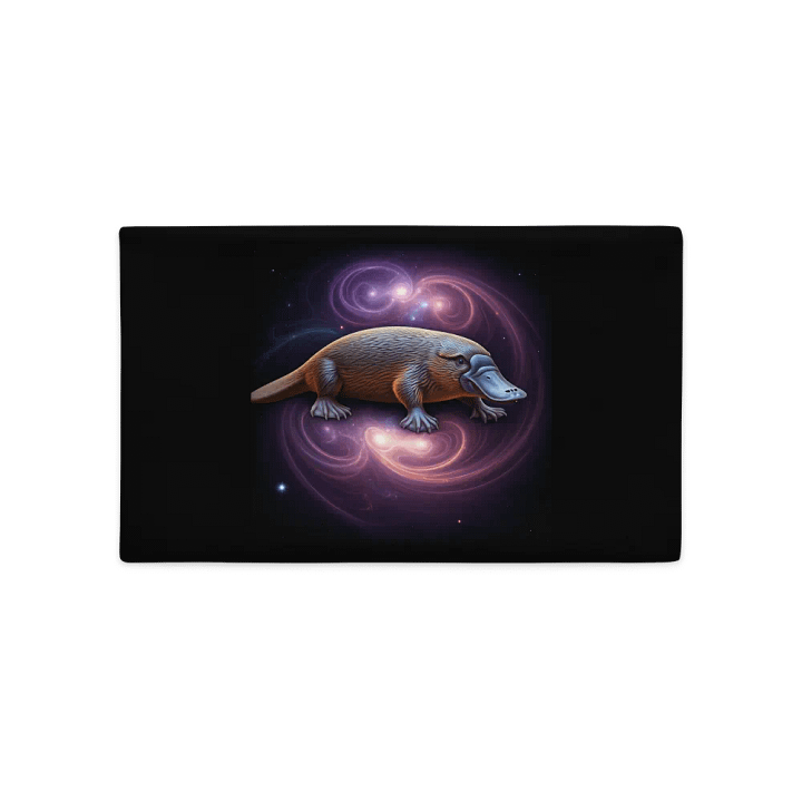 Galactic Platypus Premium Pillow Case product image (2)