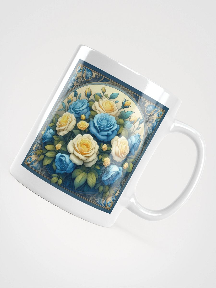 Blue & Yellow Floral Mug product image (10)
