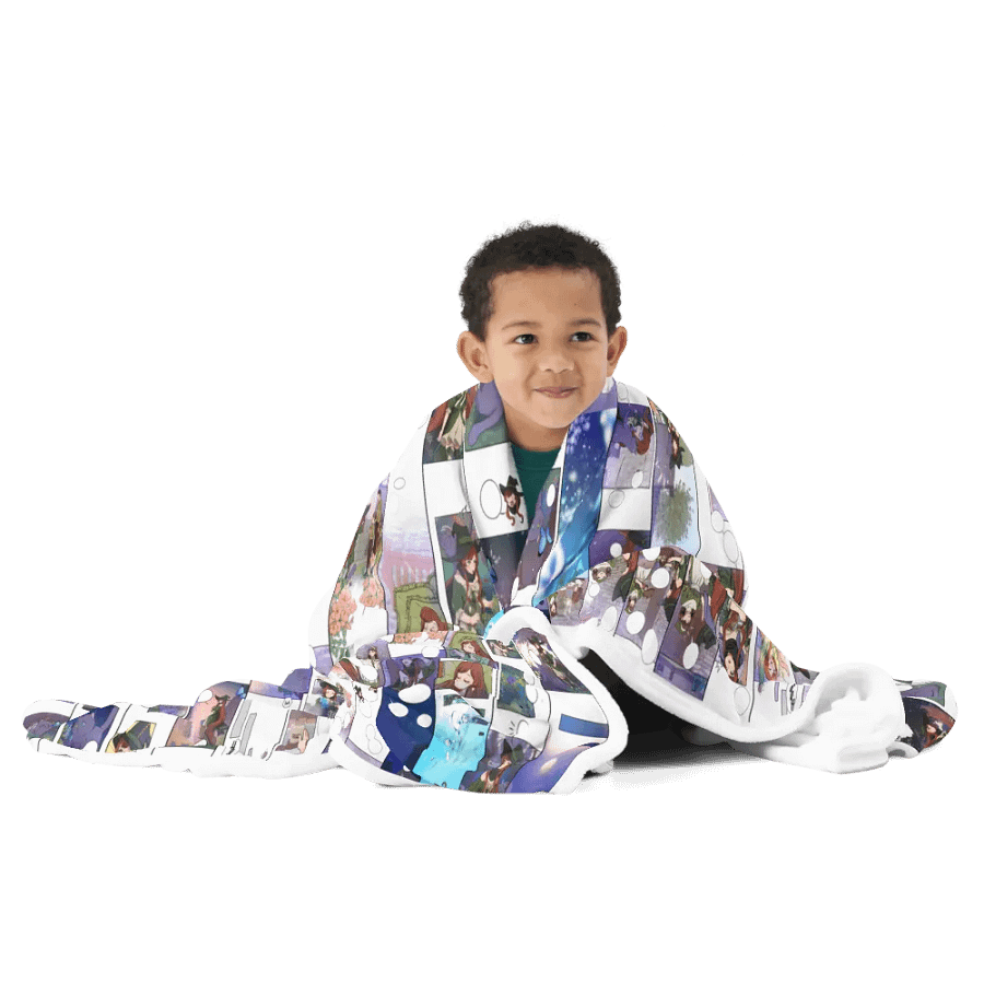 Comic Blanket 60″ × 80″ product image (12)