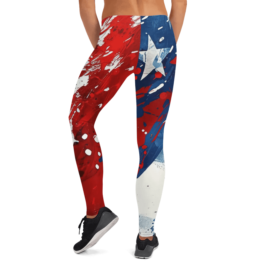 Star-Spangled Splatter Leggings product image (12)