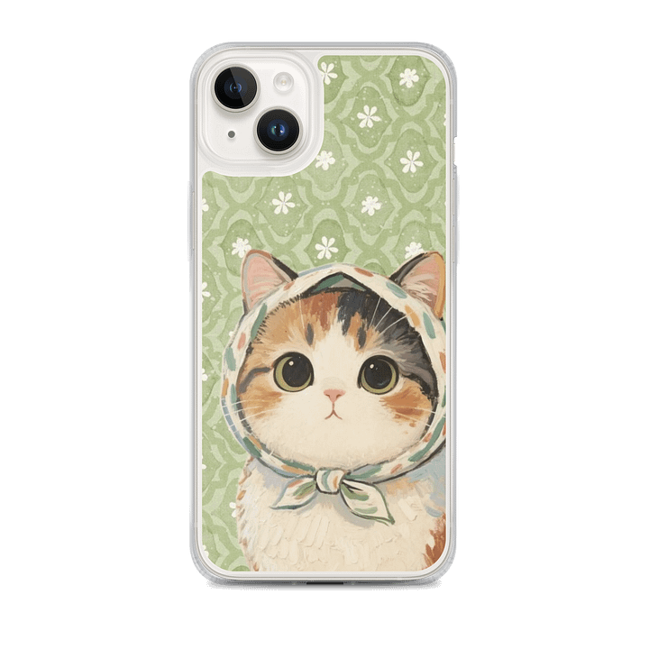cat eyes green MagSafe® iPhone® Clear Case iphone product image (1)
