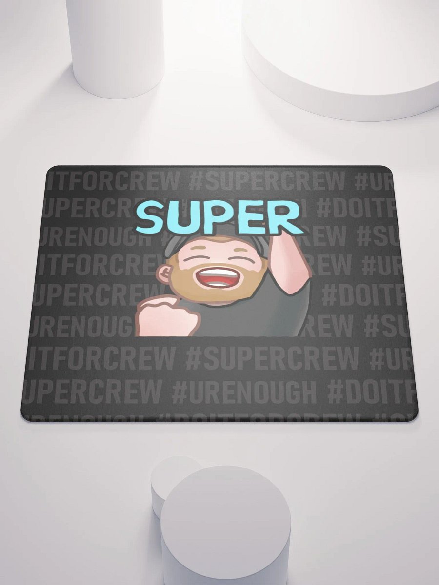 #DOITFORCREW - Gaming Mouse Pad - Black product image (1)