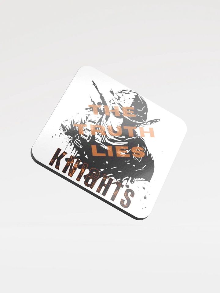 Knight's Truth Lies Coaster product image (1)