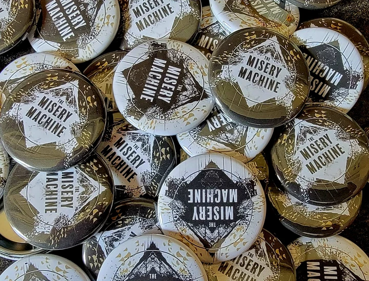The Misery Machine Button Pins product image (1)