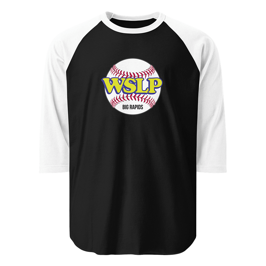 WSLP Big Rapids Baseball Tee product image (1)