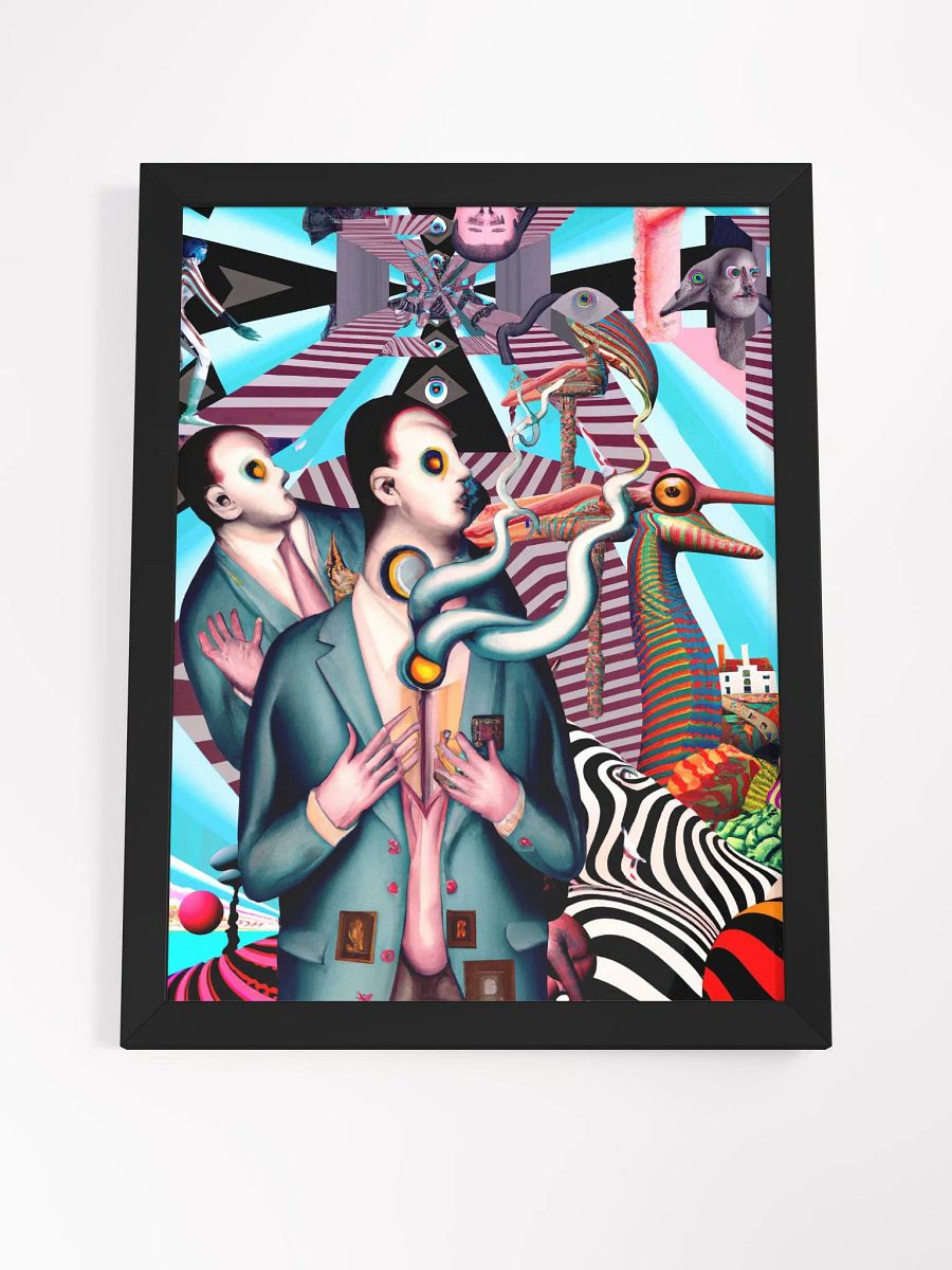 Stairway To The Upside Down // Framed Art product image (4)
