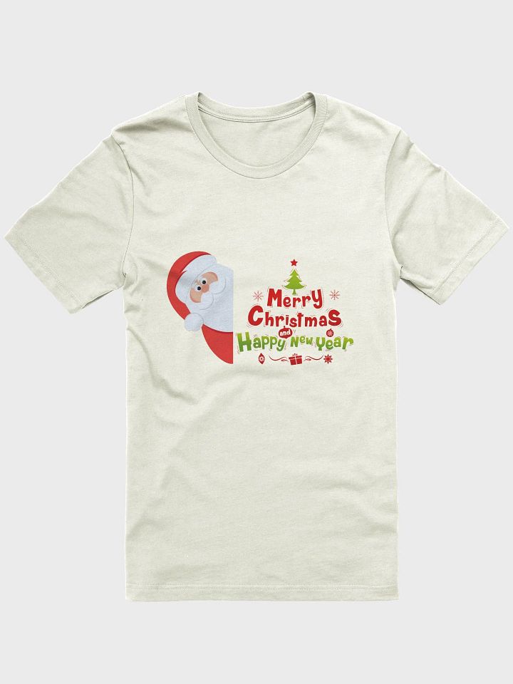 Festive Santa Claus Merry Christmas T-Shirt product image (2)