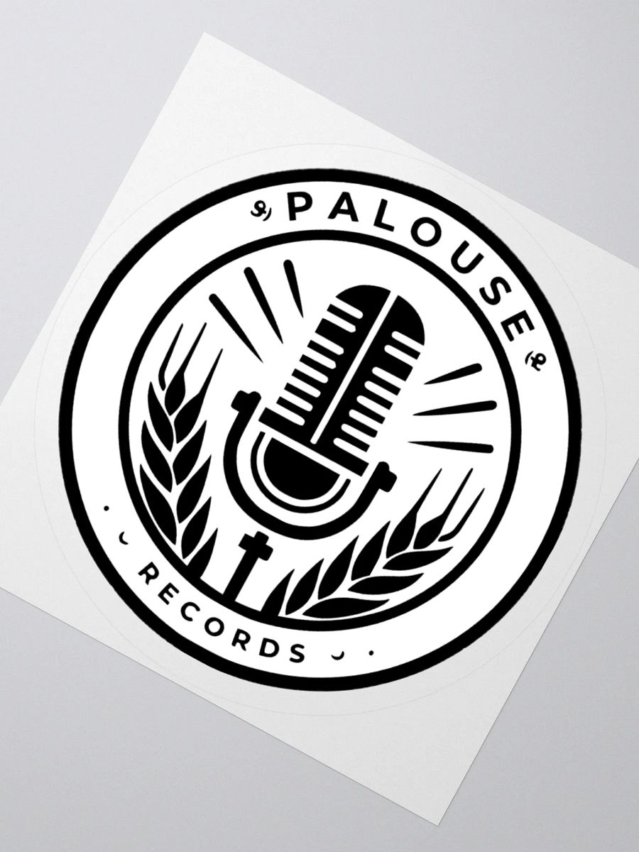 Vintage Microphone Logo Stickers product image (3)