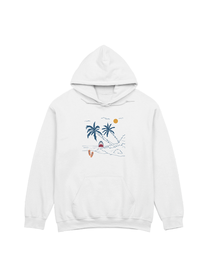 Shark Surprise Hoodie | Retro Beach Vibes with a Bite product image (37)