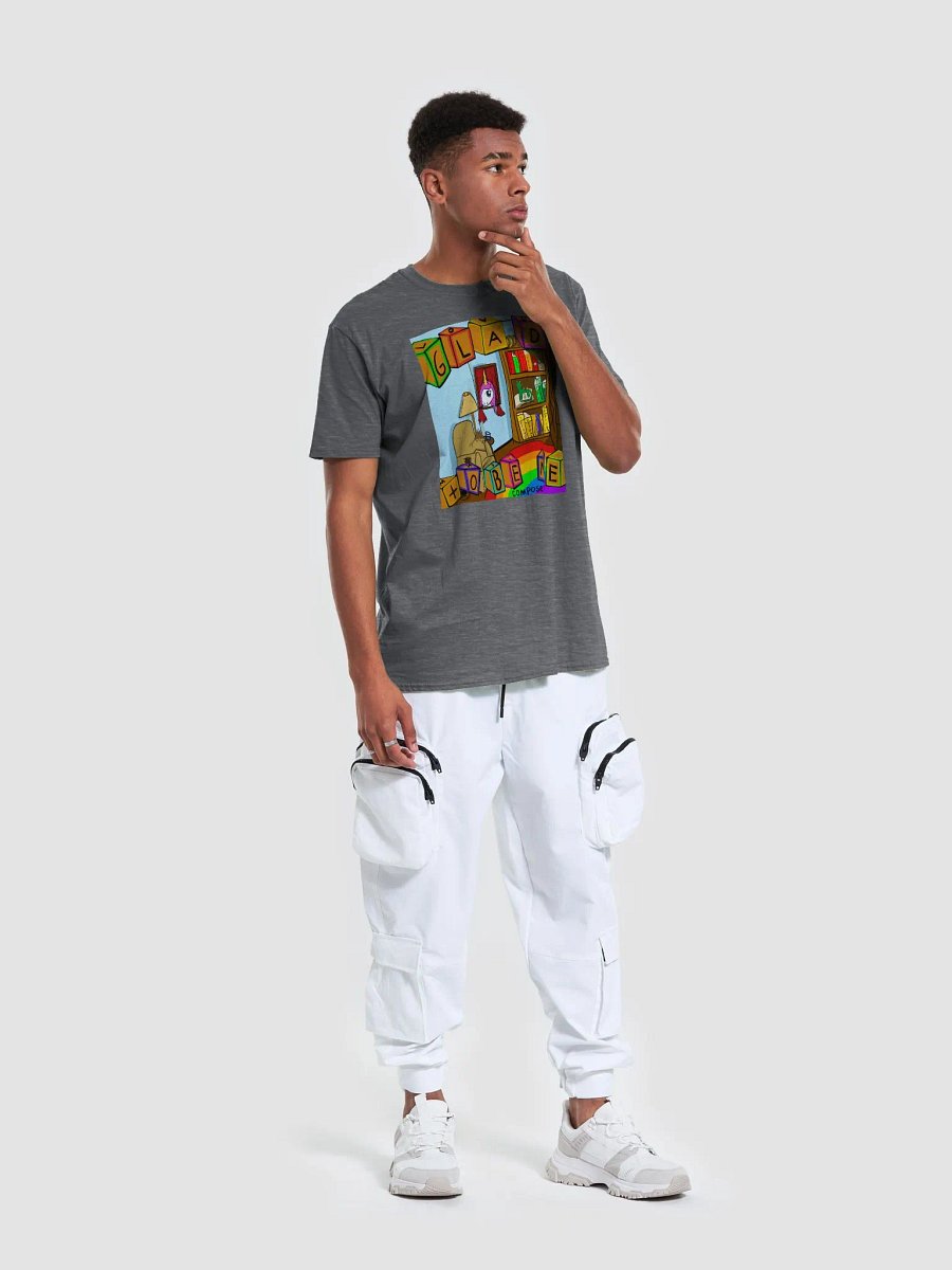 Glad To Be Me Grey Tee product image (5)