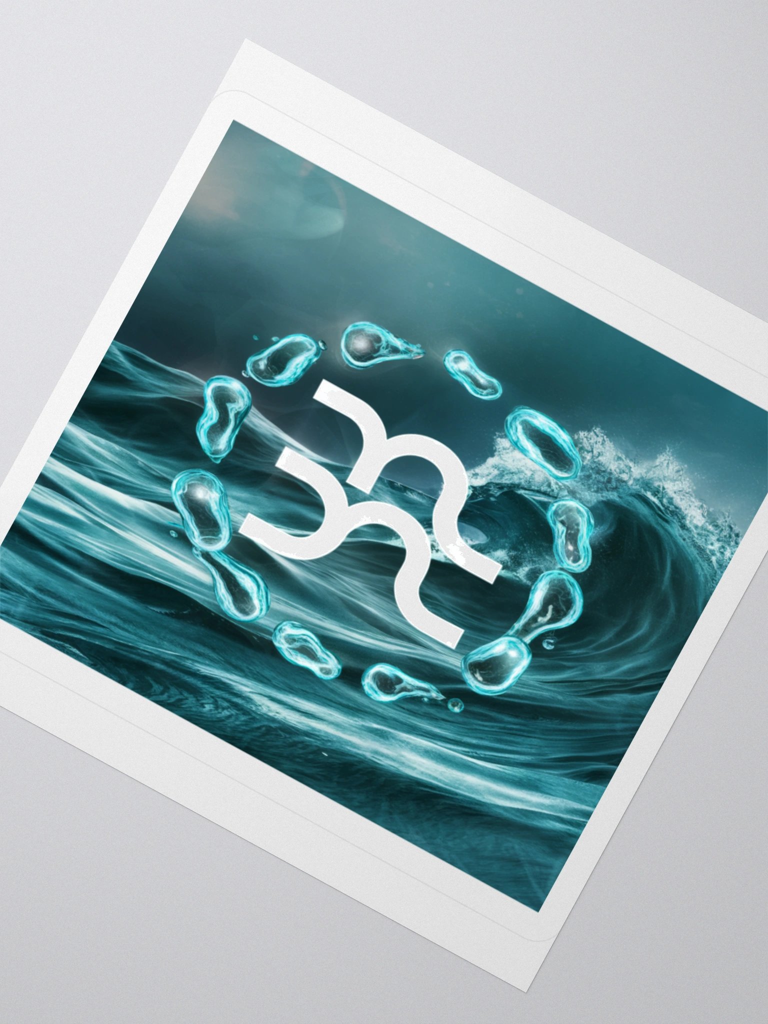 Exclusive Aquarius Zodiac Vinyl Sticker - Celestial Water-Bearer Art product image (6)