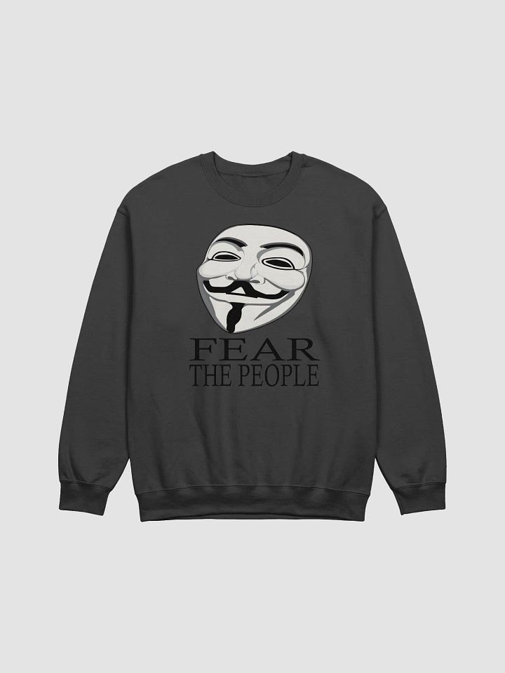 Fear The People - 02 - Black - Gildan Classic Crewneck Sweatshirt product image (2)