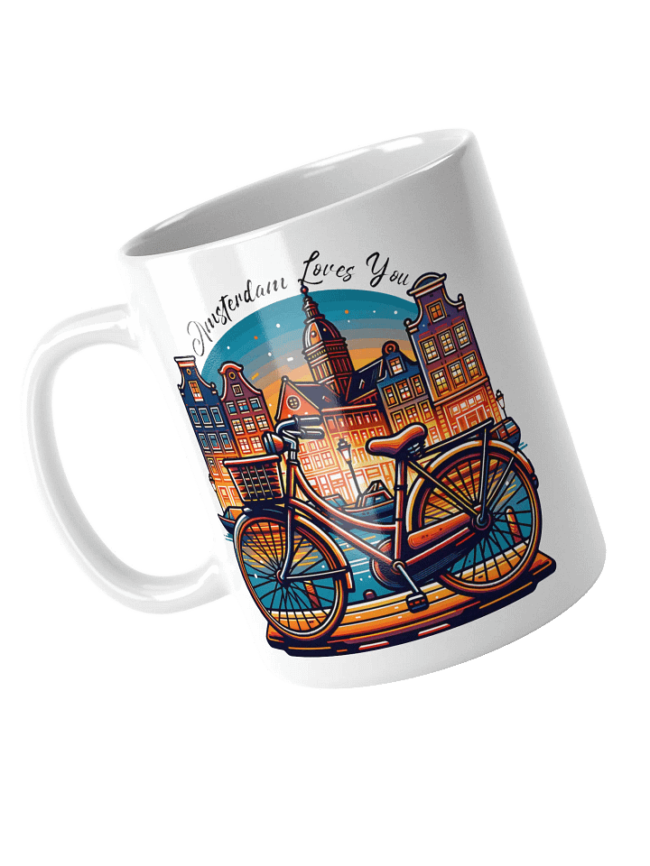 Amsterdam Loves You White Glossy Mug product image (1)