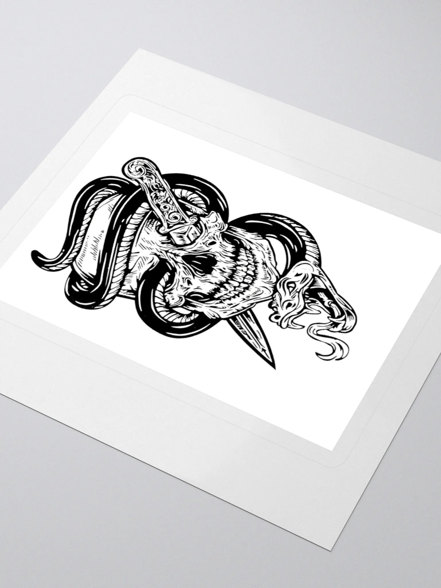 skull and dagger stickers product image (7)