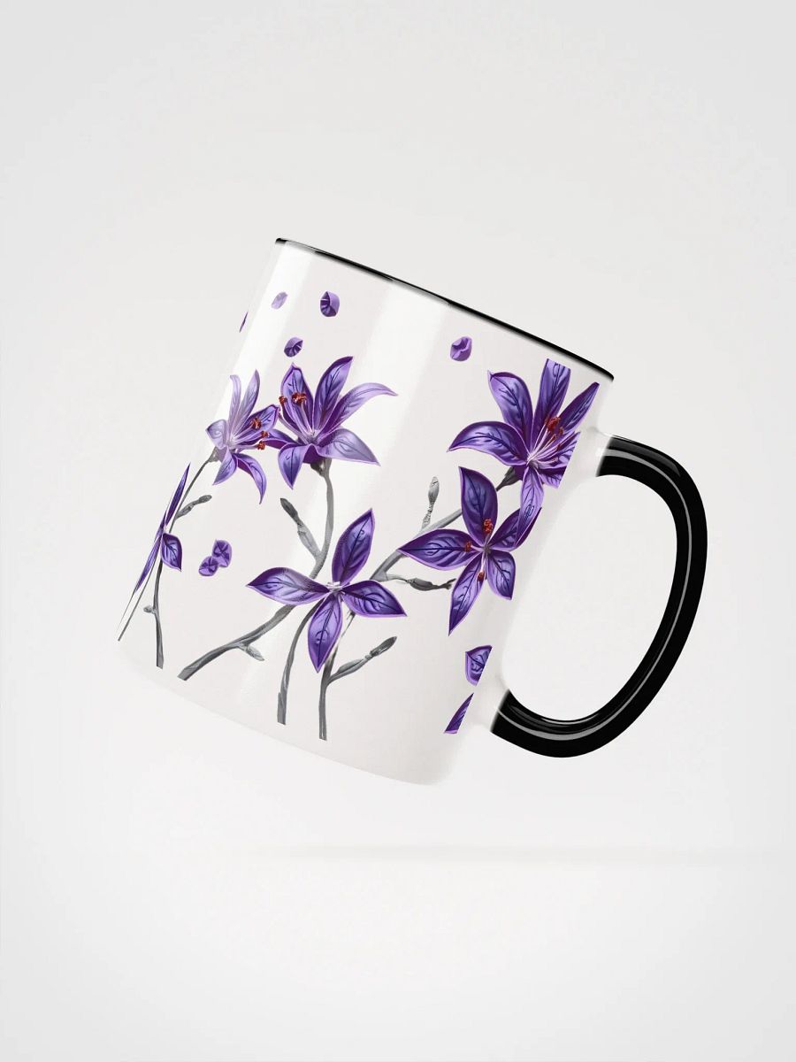 Purple Lily Ceramic Mug product image (3)