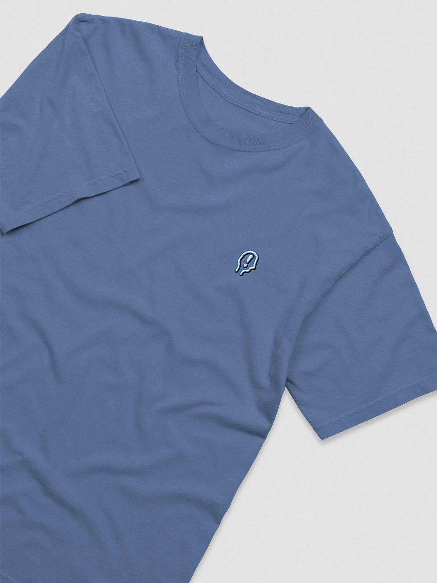 EXCLAIMING MENTALLY (L.C., lined royal) embroidered garment dyed tee product image (15)