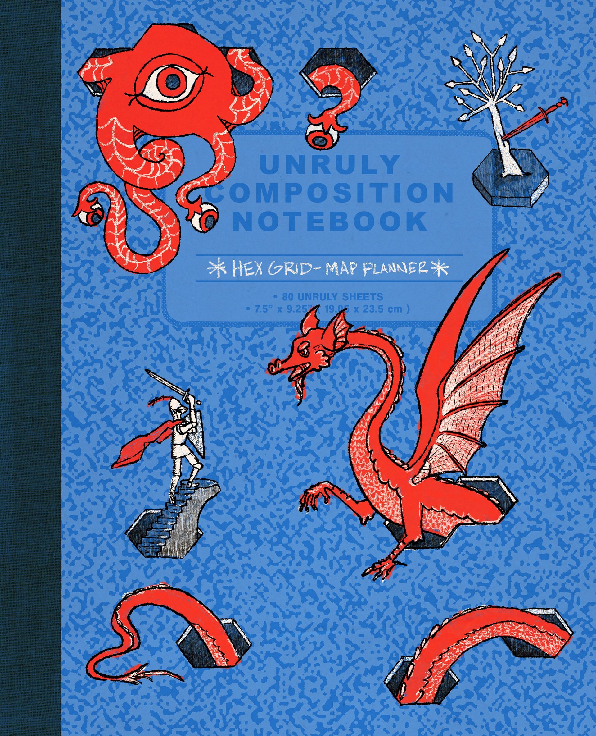 Unruly Hex/Dungeon Map Planner - Digital Download product image (2)