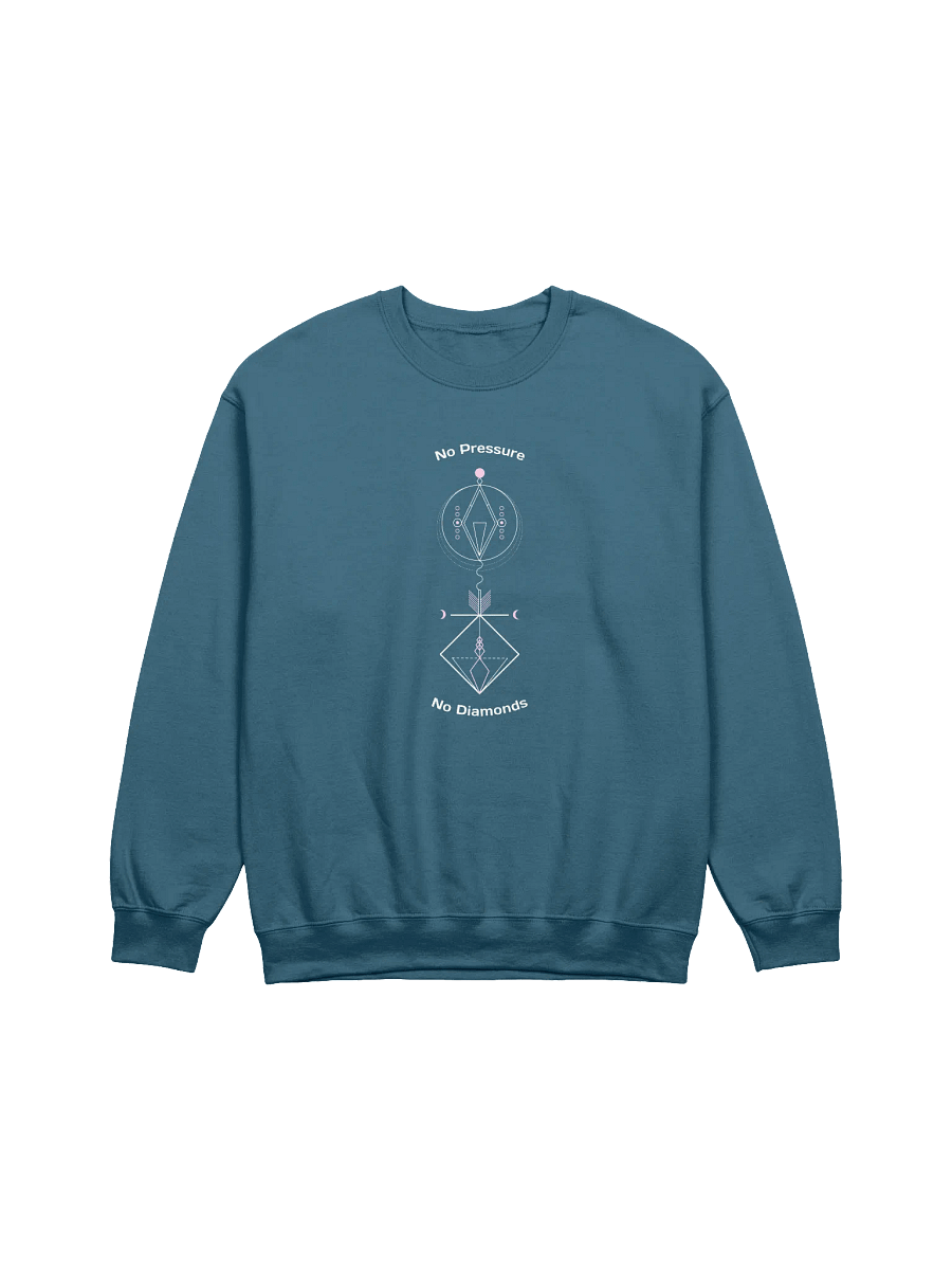 No Presure No Diamons Symmetry Crewneck Sweatshirt product image (1)