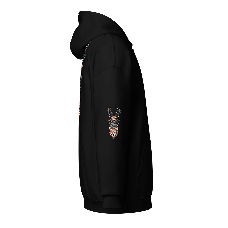 Colorfest Vixen Games Stag and Vixen back print zip up hoodie product image (29)