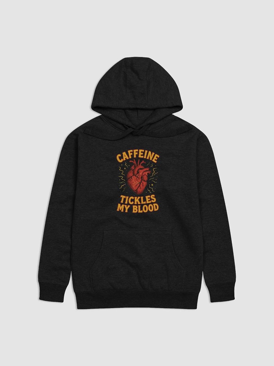 Caffeine Tickles My Blood (Anatomical Heart) Hoodie product image (1)